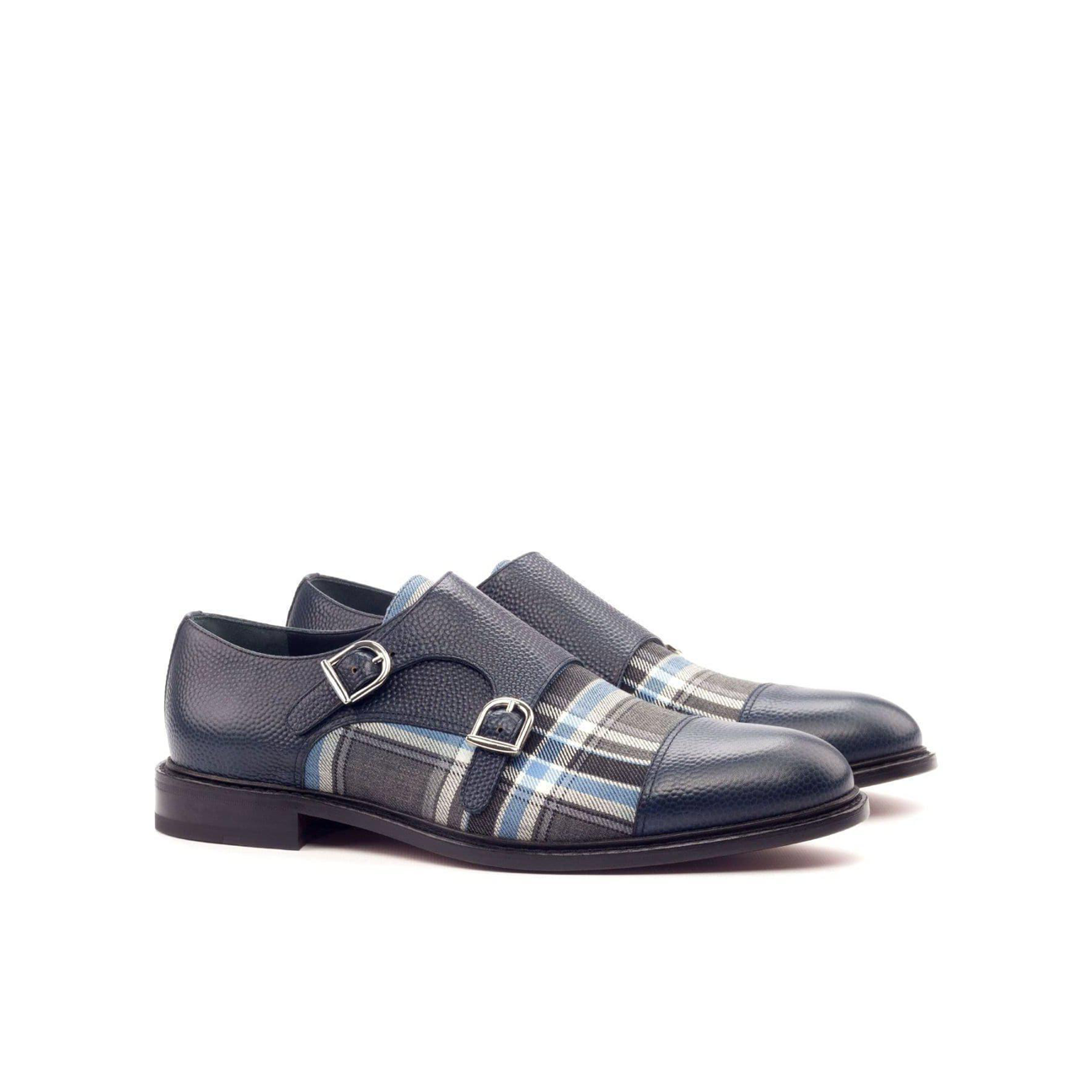 Dual Dynasty Double Monk Shoe Navy