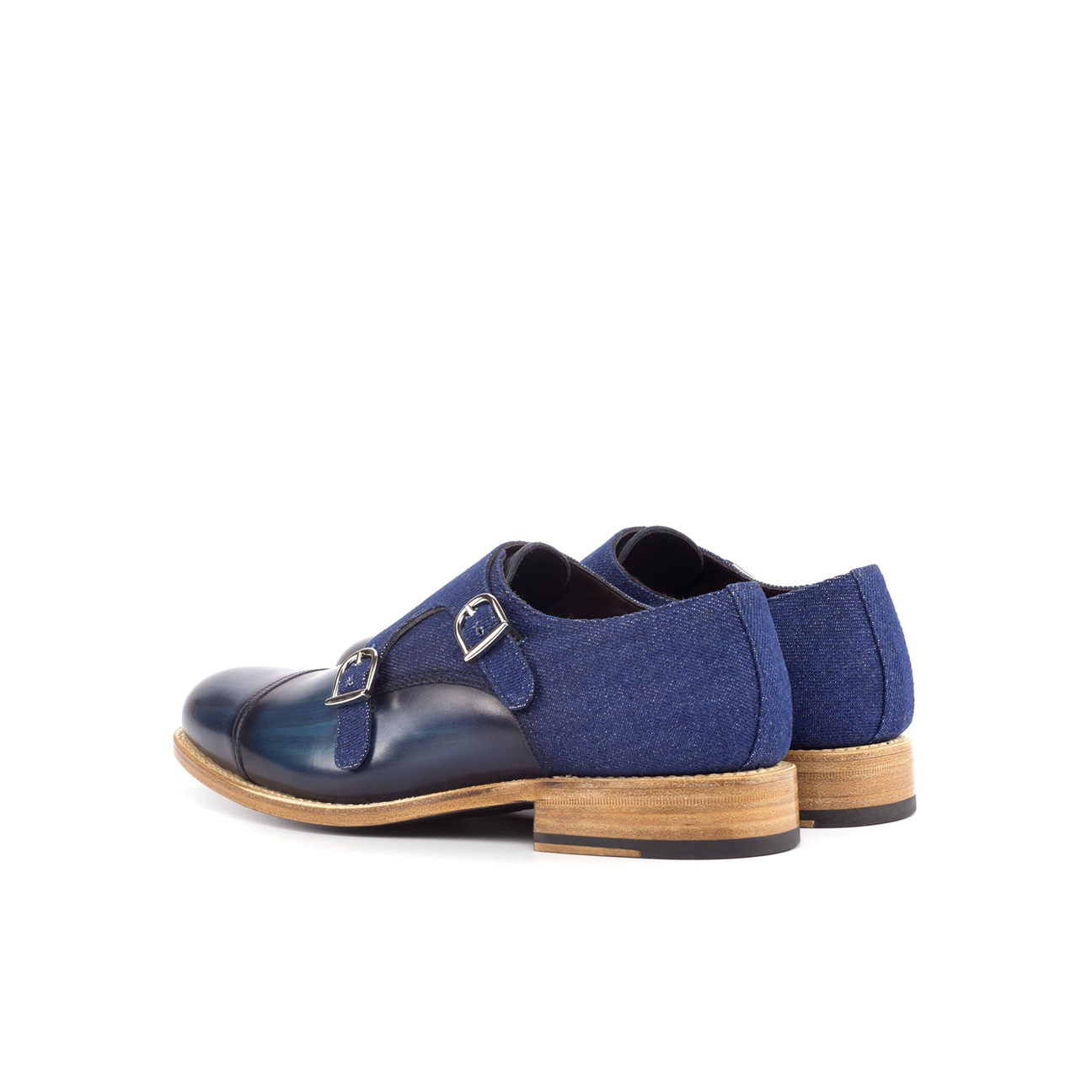 Midnight Mavericks Double Monk Shoe Navy