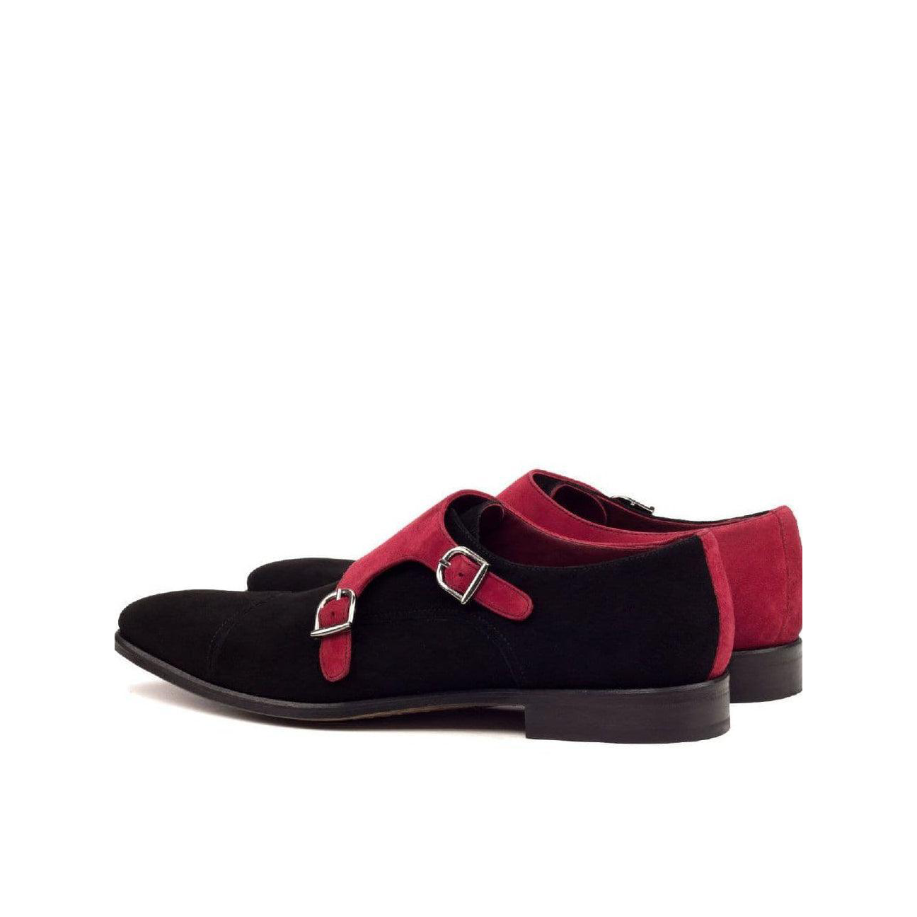Elysian Embrace Double Monk Shoe Black