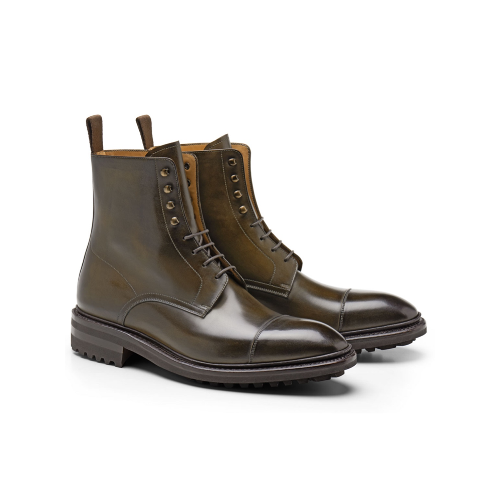 Kelvin Morgan Lace-Up Boots