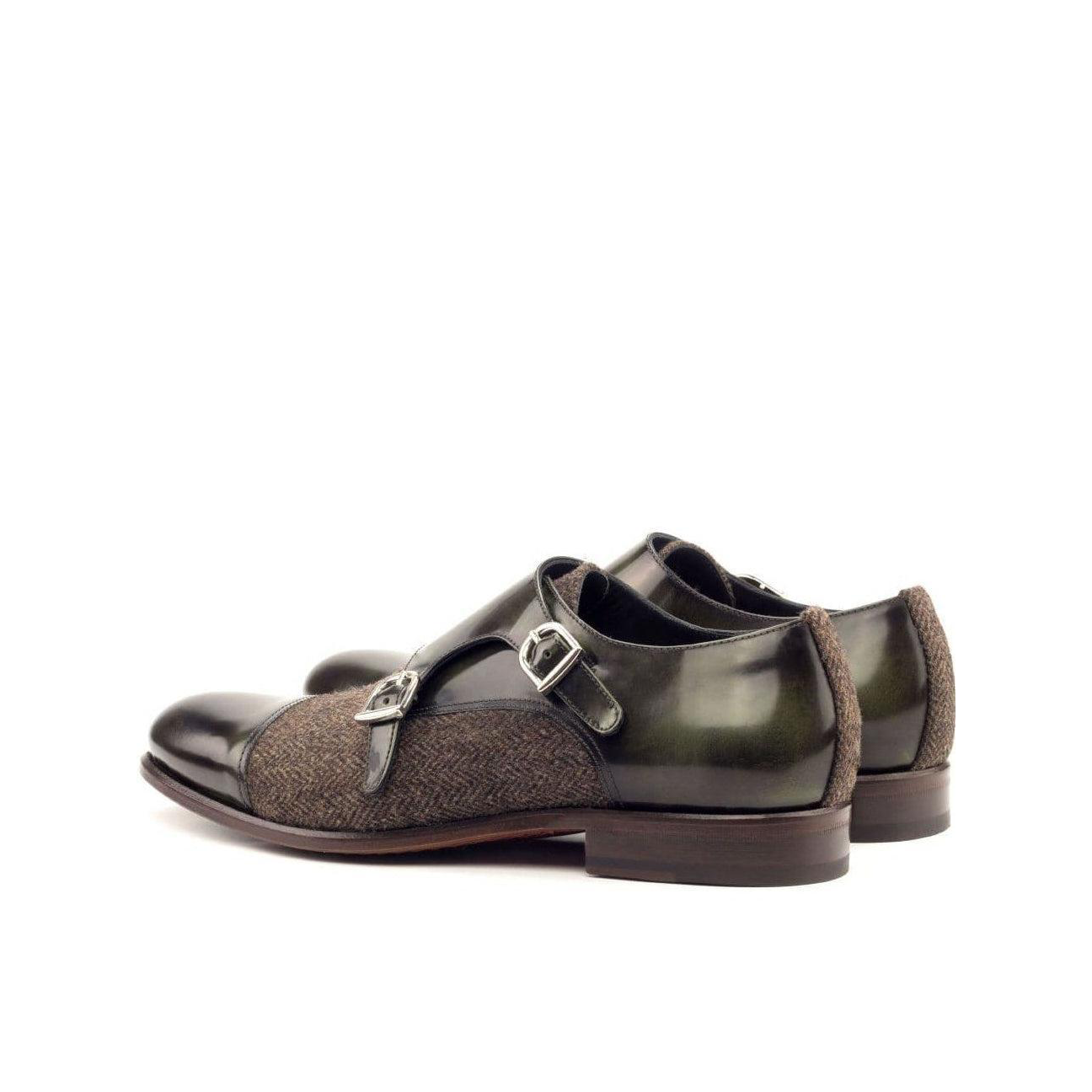 Classic Connect Double Monk Shoe Dark Brown