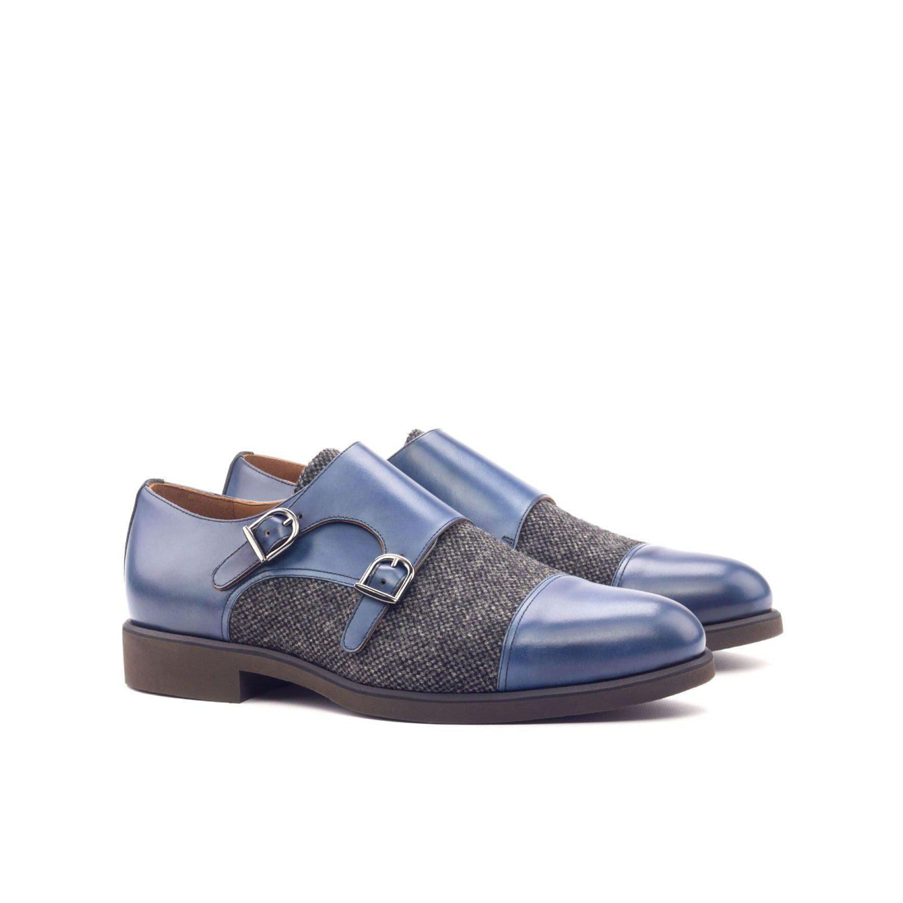 Urban Unison Double Monk Shoe Navy