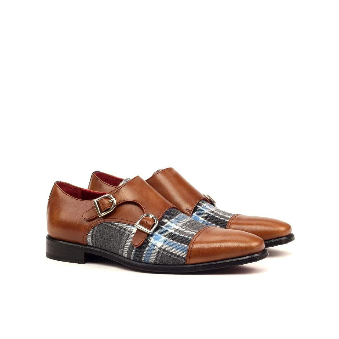 Metropolitan Monarchs Double Monk Shoe Brown