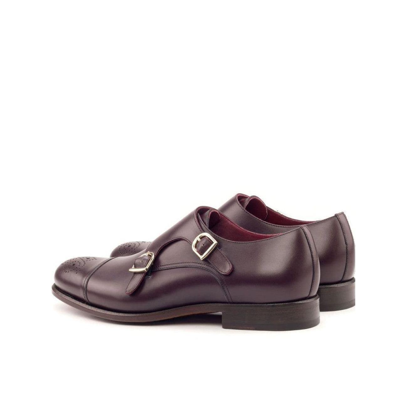 Vanguard Vibe Double Monk Shoe Burgundy