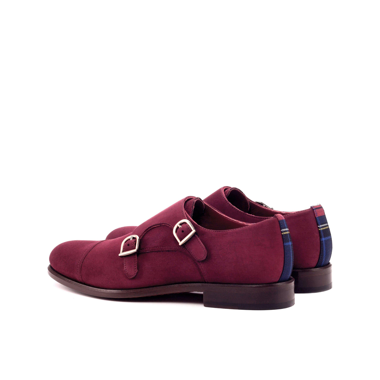 Iconic Impression Double Monk Shoe Wine