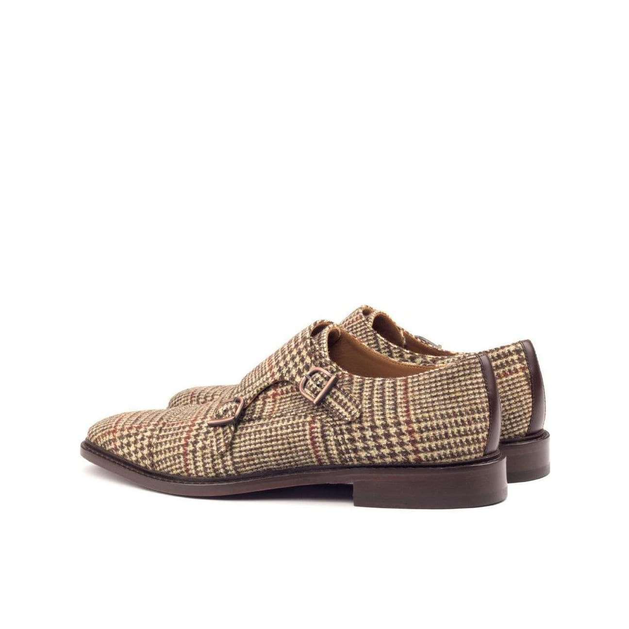 Sole Symphony Double Monk Shoes Brown