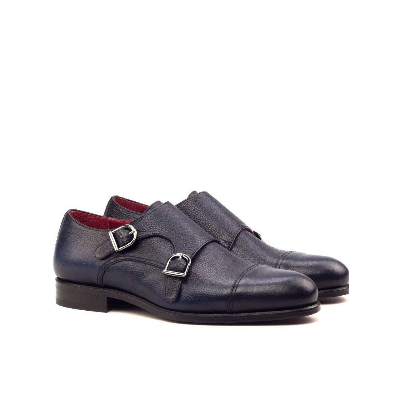 Noble Nexus Double Monk Shoe Navy