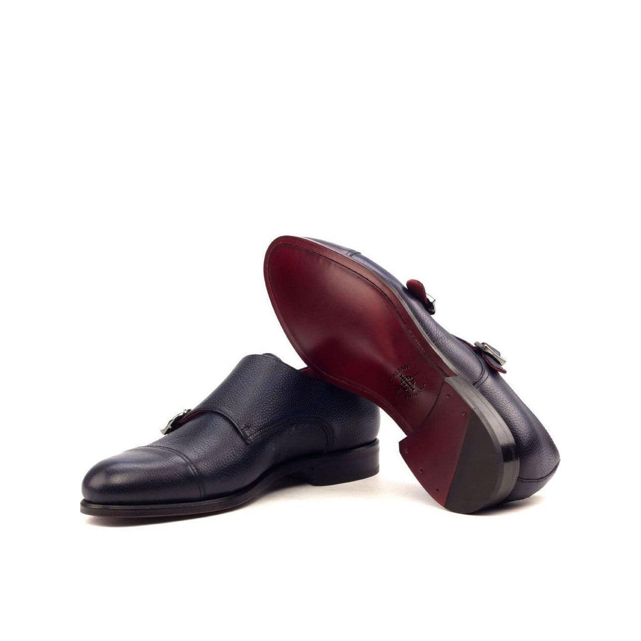 Noble Nexus Double Monk Shoe Navy