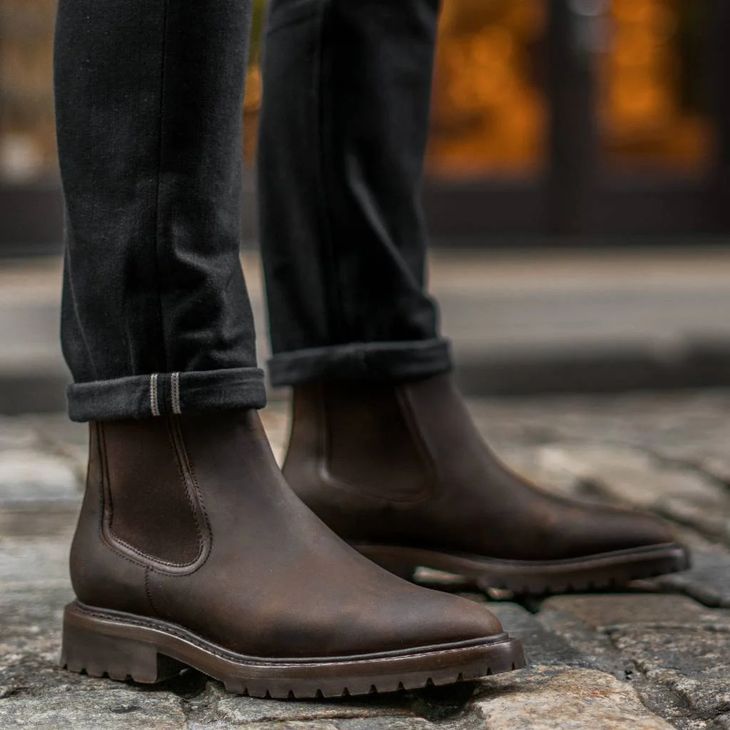 Urban Leather Chelsea Boots