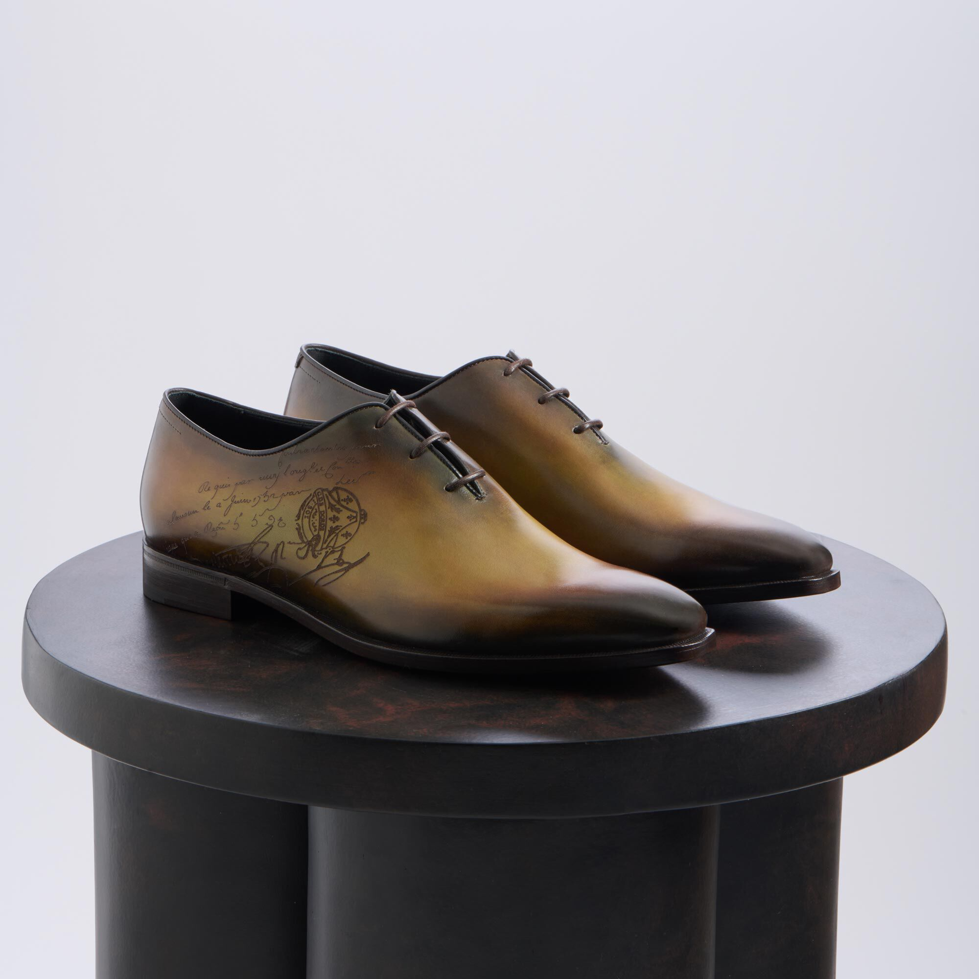 Glenna Griffith Leather Oxford Shoes