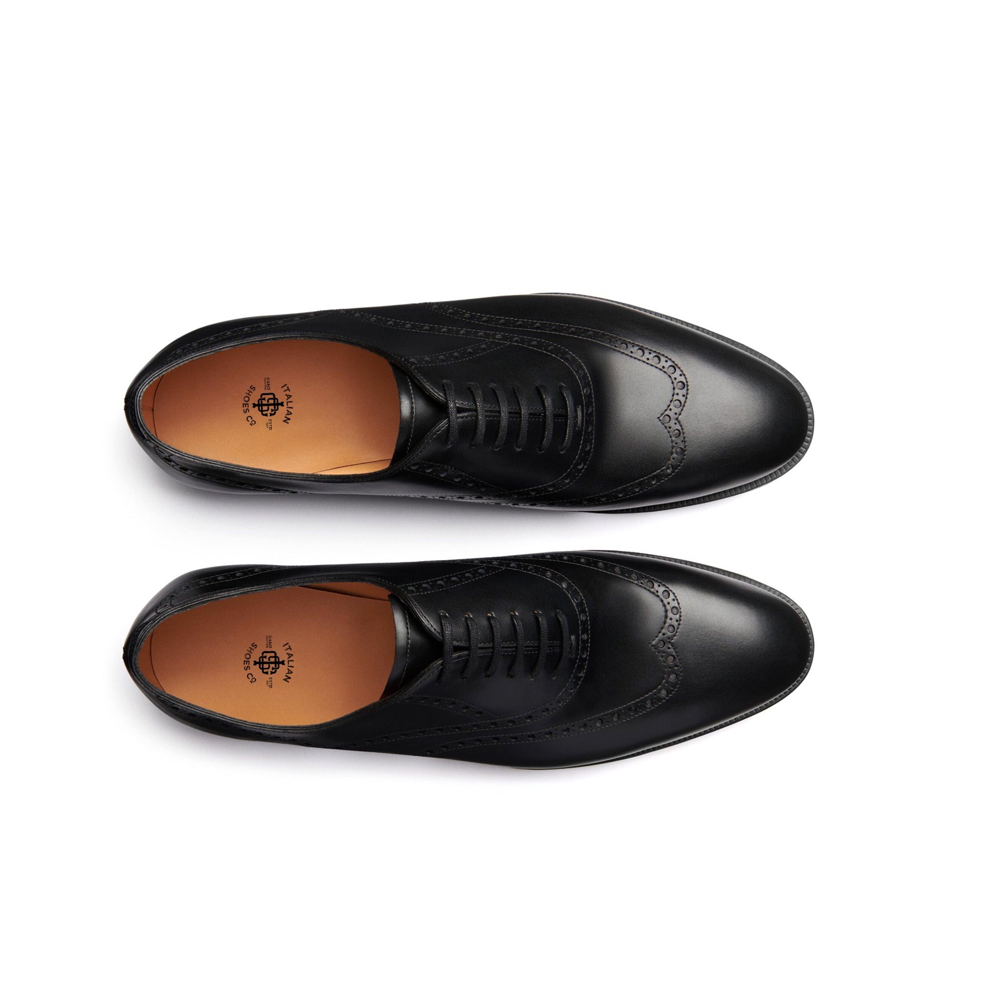 Federica Wholecut Lace-Up Oxford Shoes