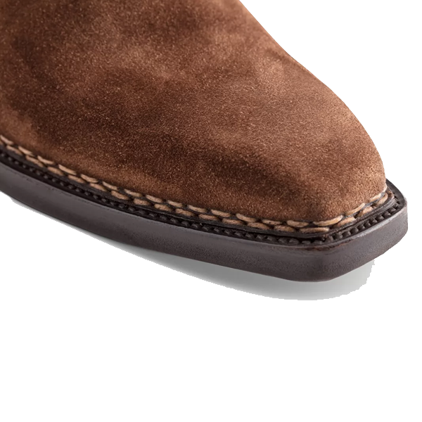 Oxford Brown Suede Leather Shoes