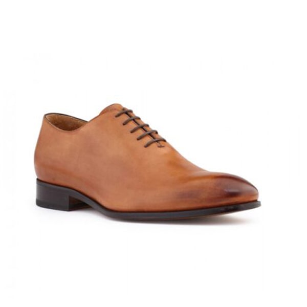Captoe Diablo Dress up Brown Grain Leather Shoes