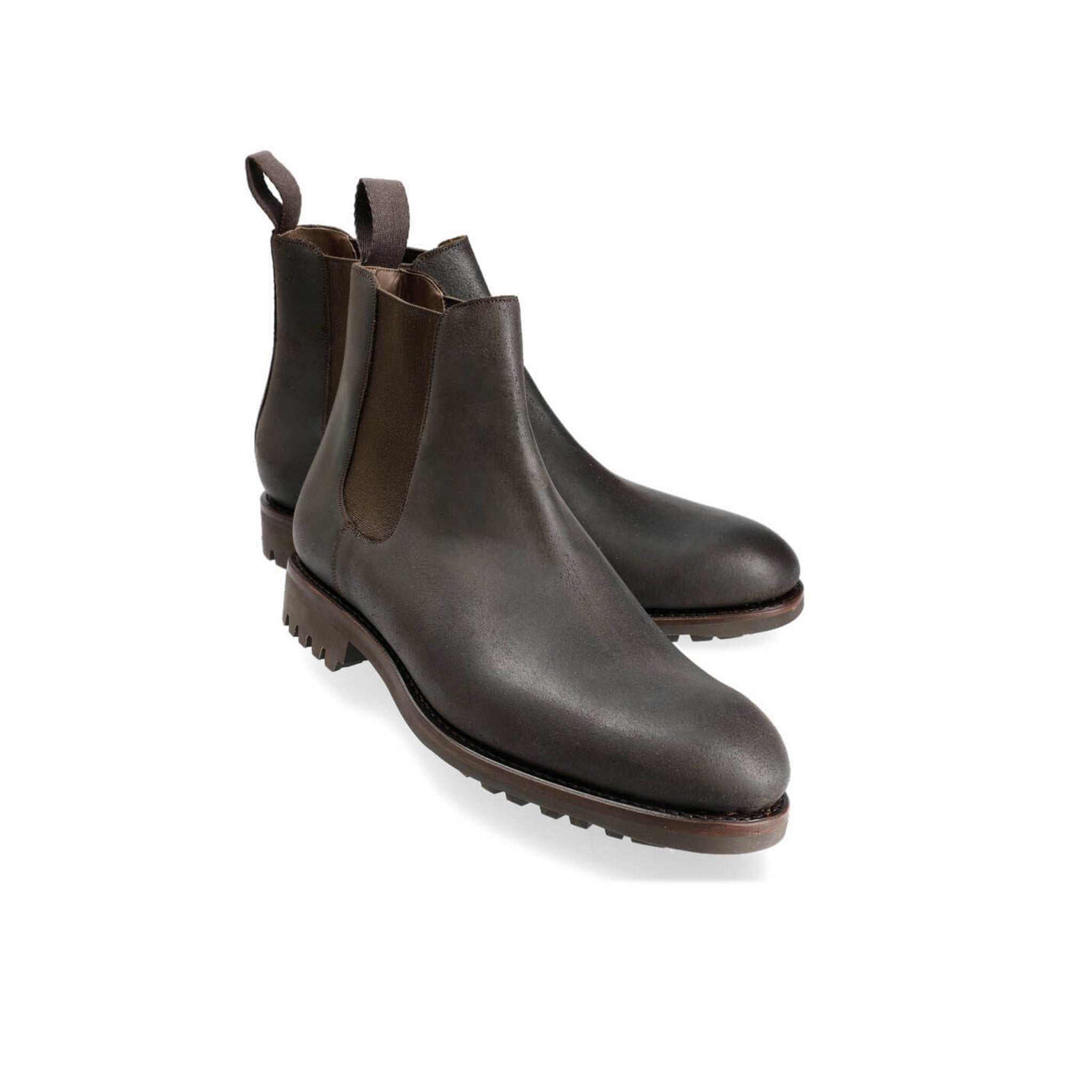 Coal Patina Chelsea Boots