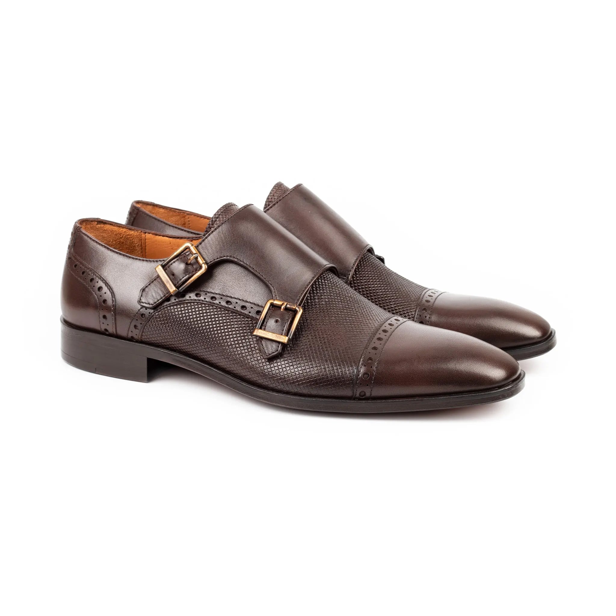 Francesco Double Monkstrap Men's Shoes