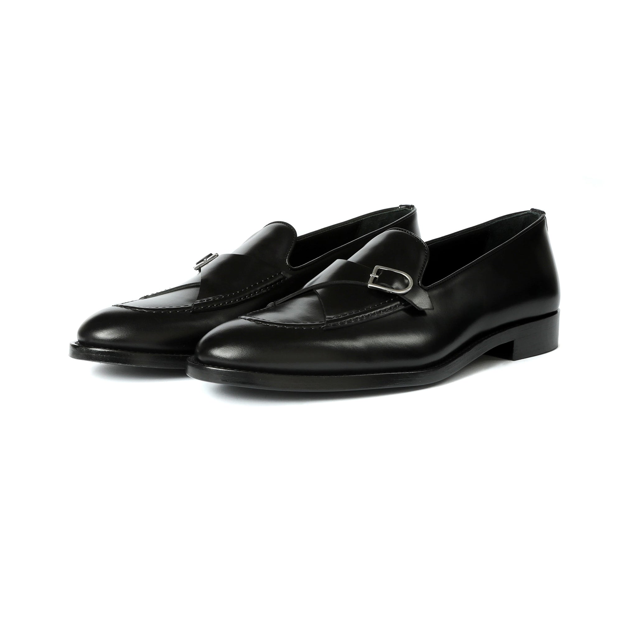 Snaffle Single Monk Strap Shoes