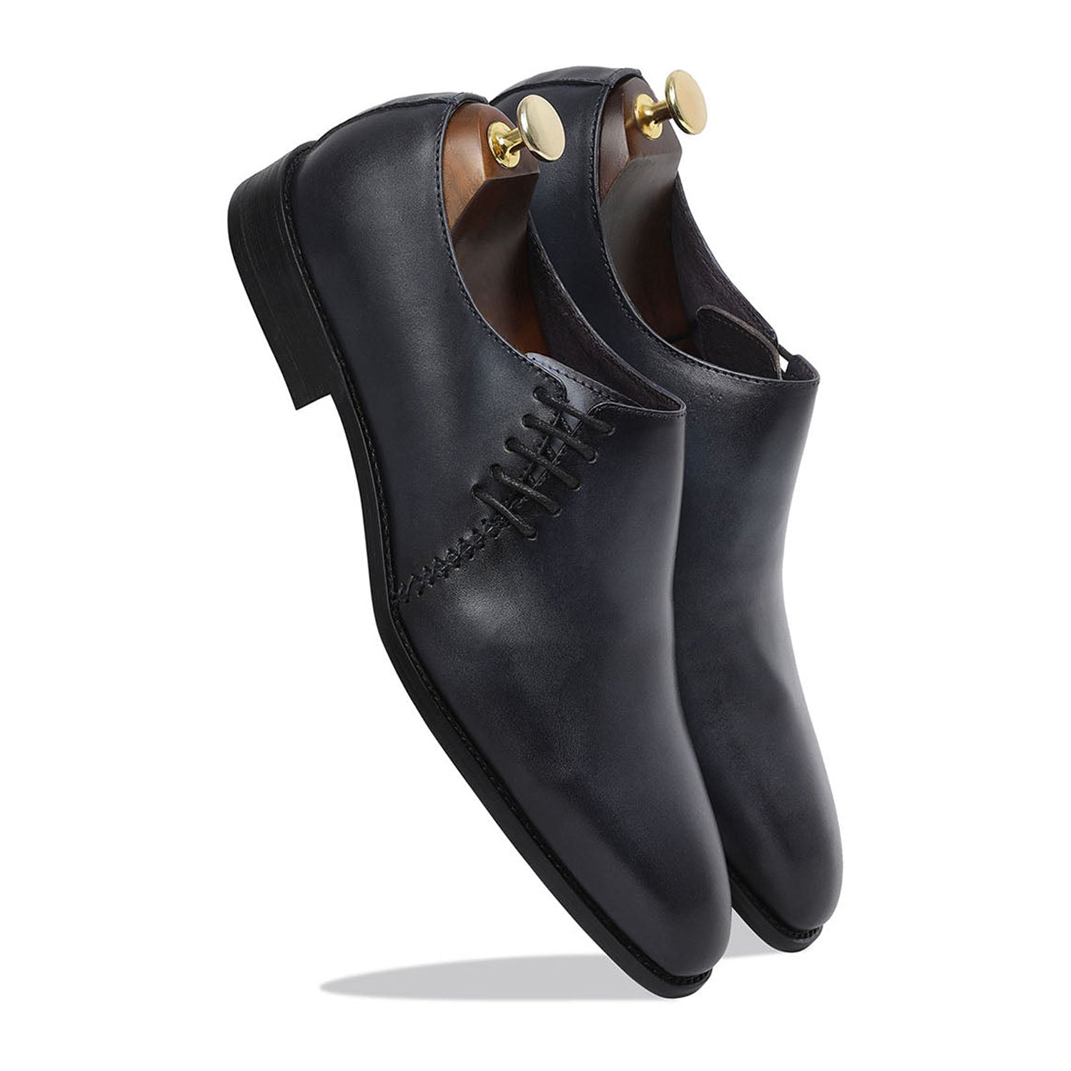 Spanish Black Leather Shoes