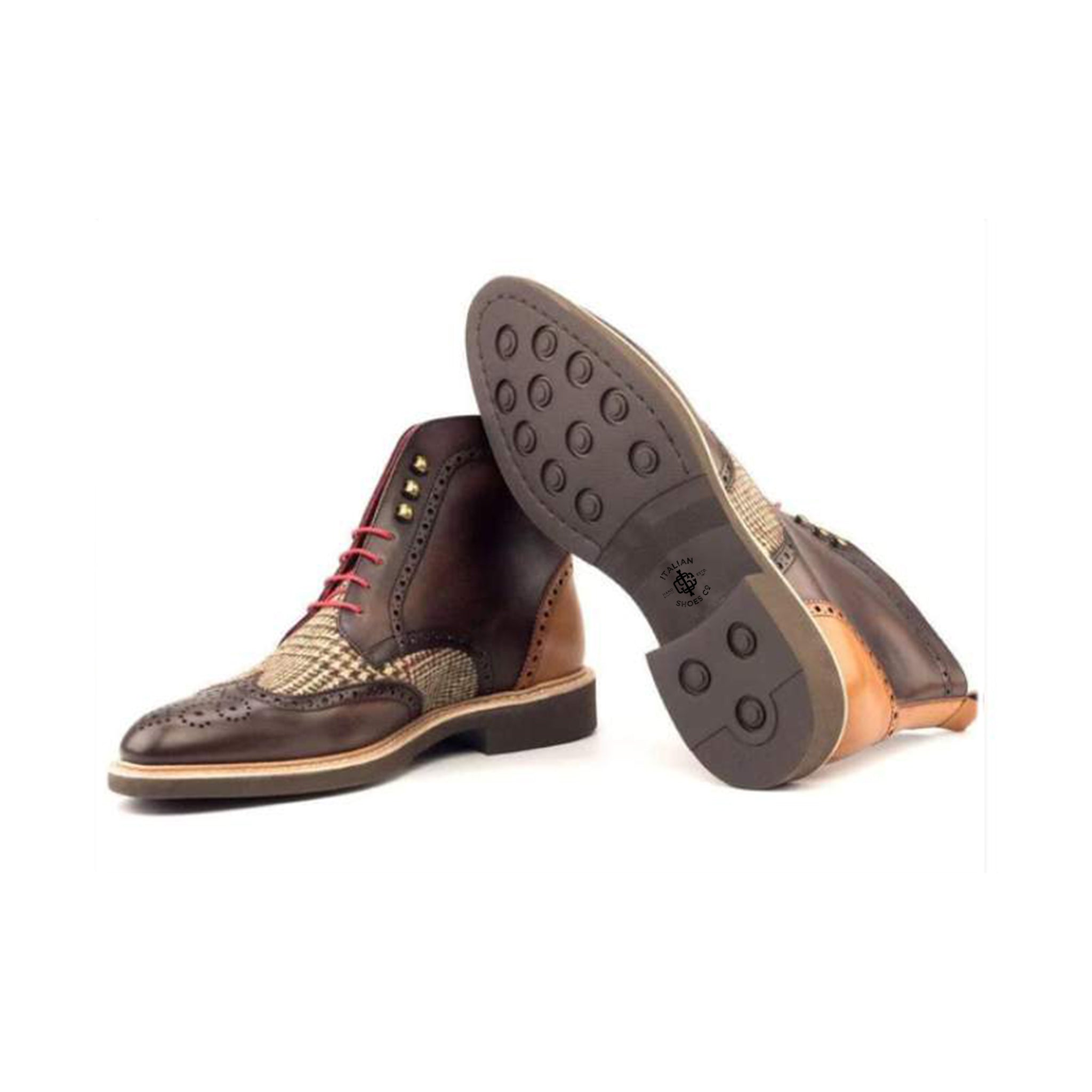 Military Brogue Boot