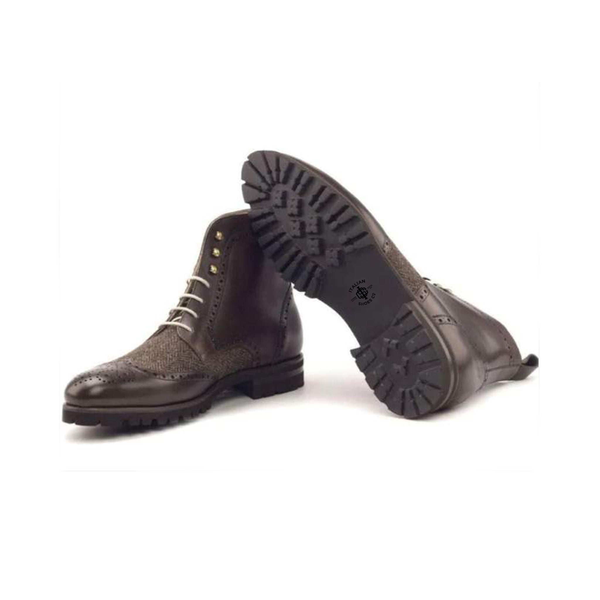 Military Brogue Boot