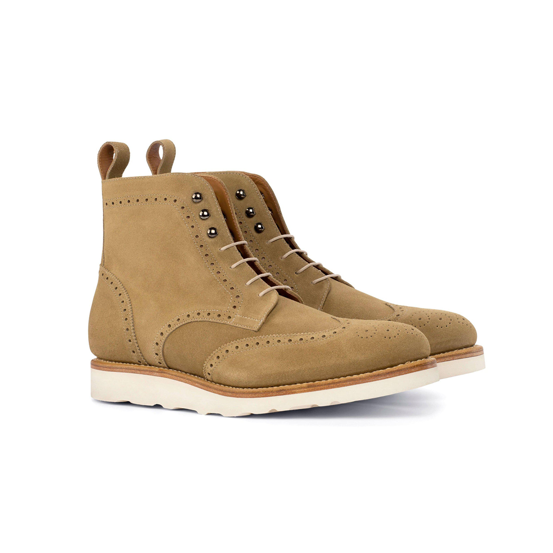 Military Brogue Boot