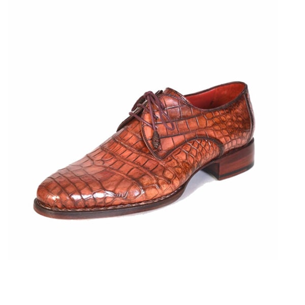 Derby Blucher Genuine Leather Hand Crafted Shoes
