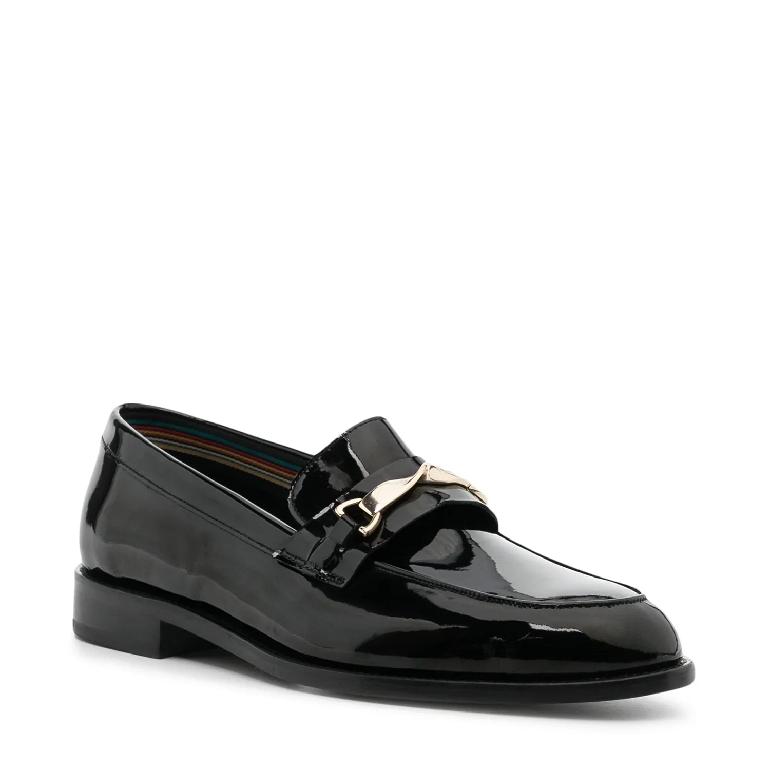 Black Patent Leather Party Wear Loafers