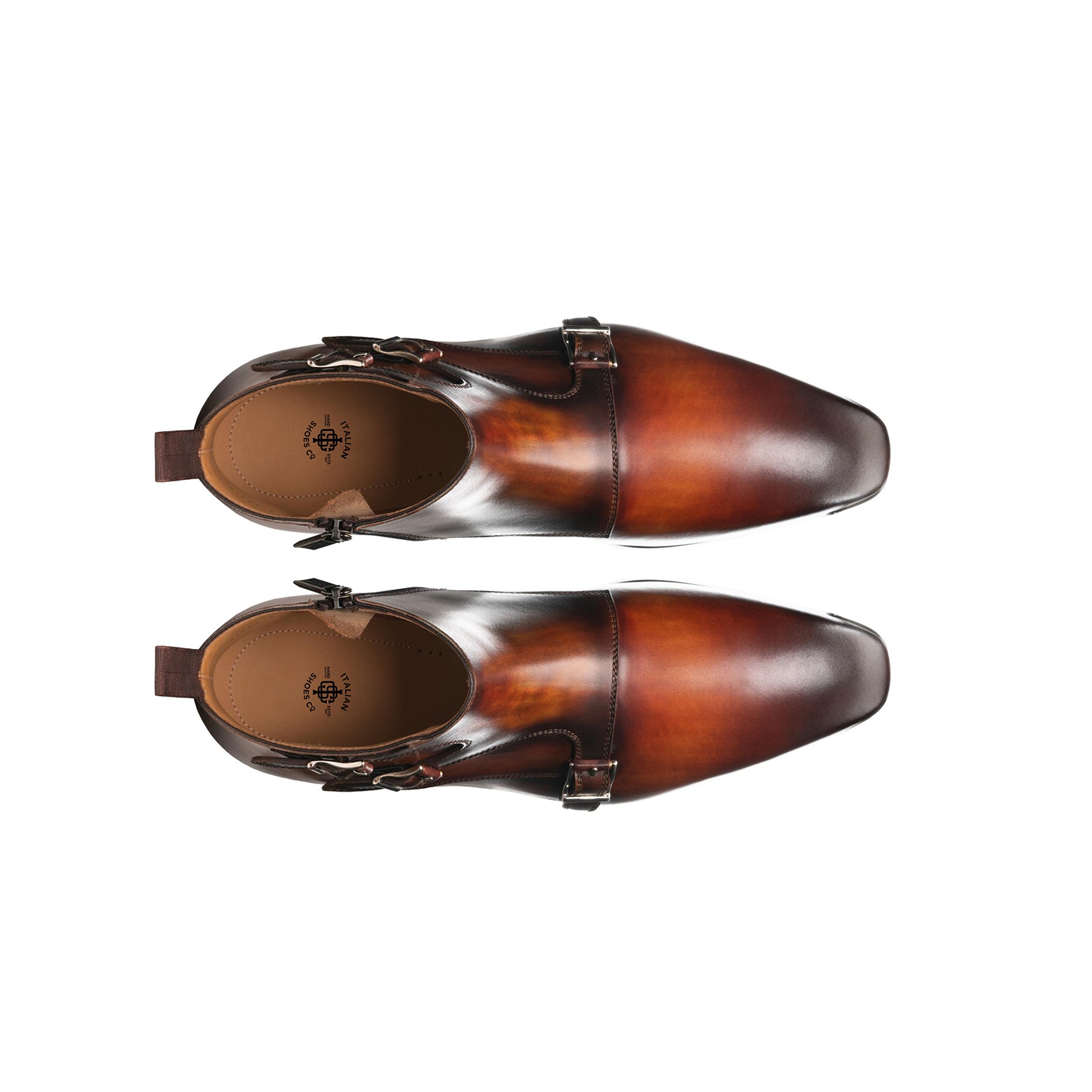 Jagger Triple Monkstrap Ankle Boots