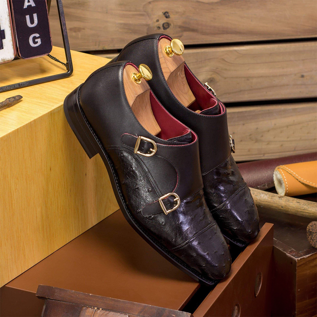 Mystic Meadow Monkstrap Shoes