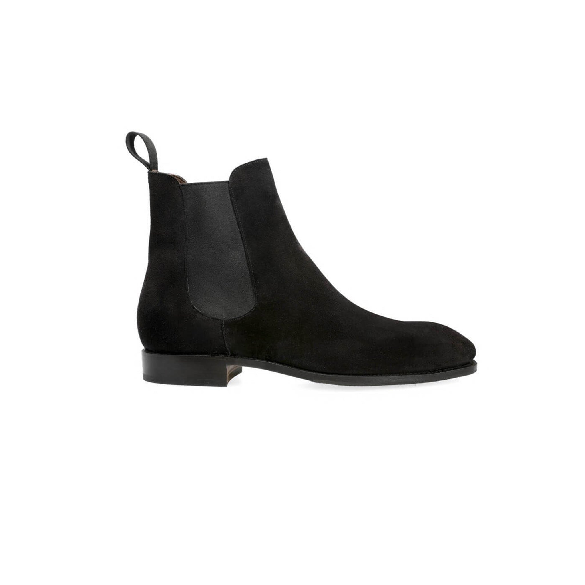 Coal Single Collar Chelsea Boots