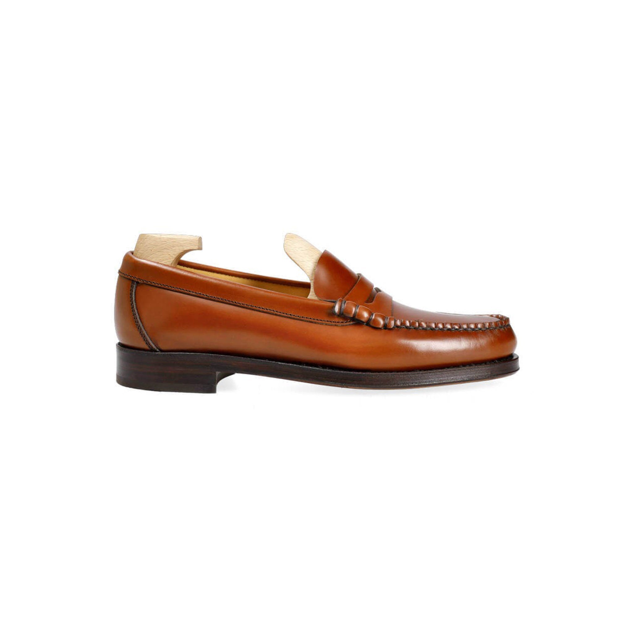 Cumin Tan Penny Loafers