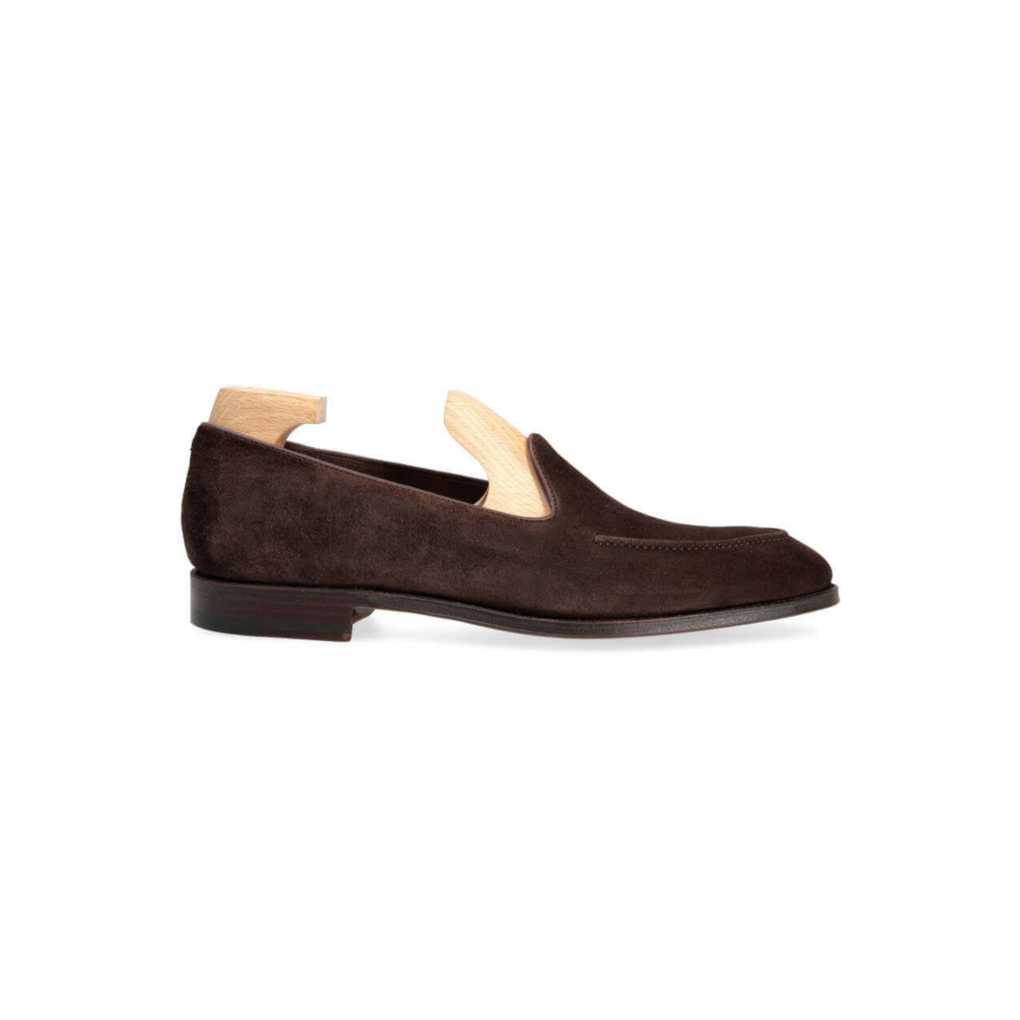 Woody Brown Leather Penny Loafer