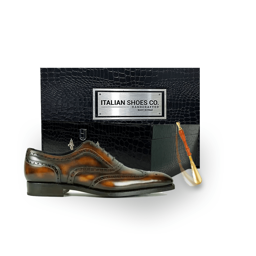 Wingtip Oxford Brogue Handmade Shoes