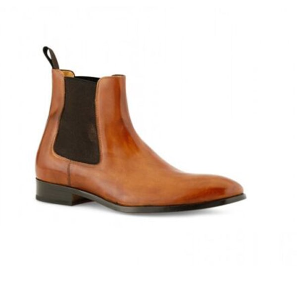Classic Chelsea Round Toe Shade Brown Boots