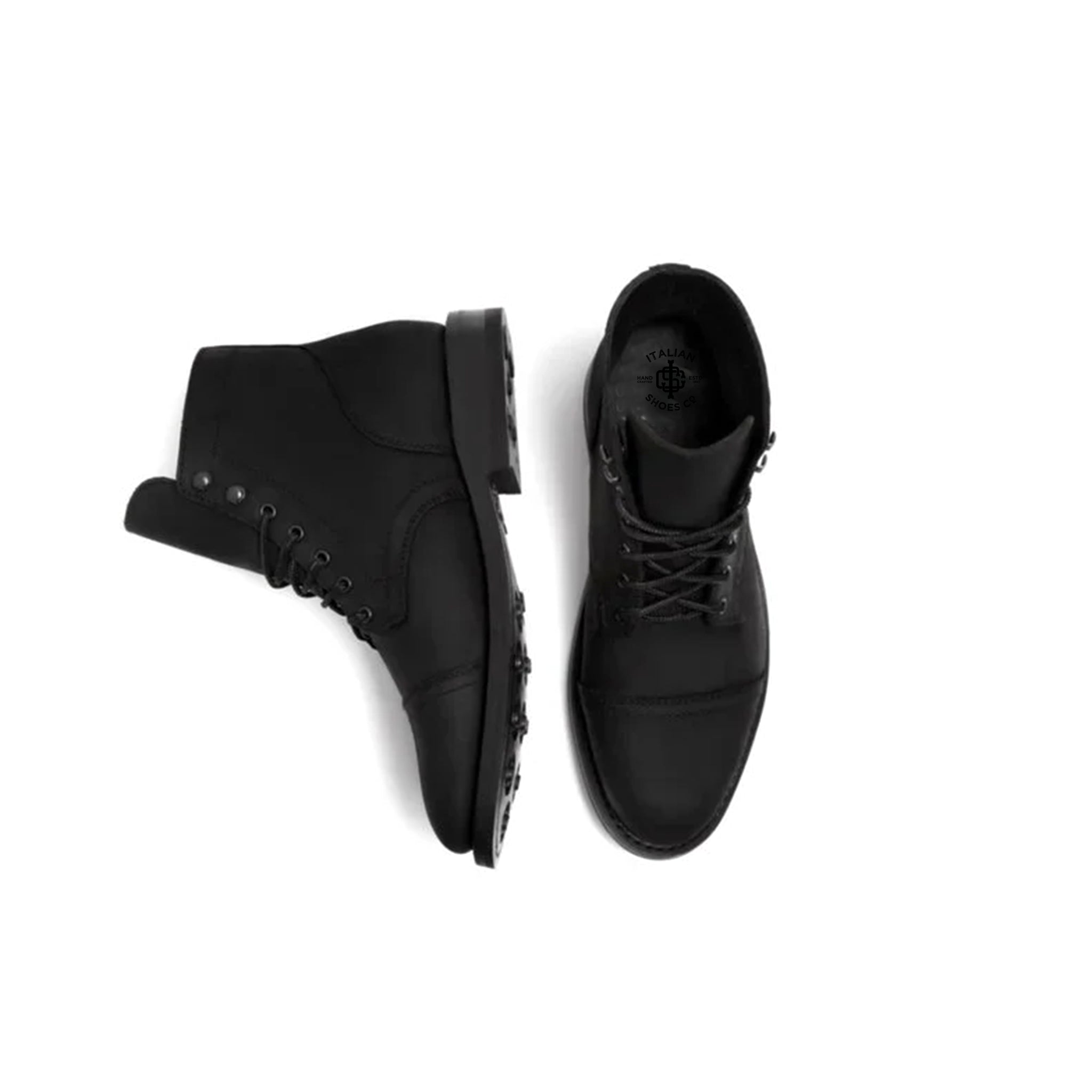 Captain Cap Toe Ankle Boots