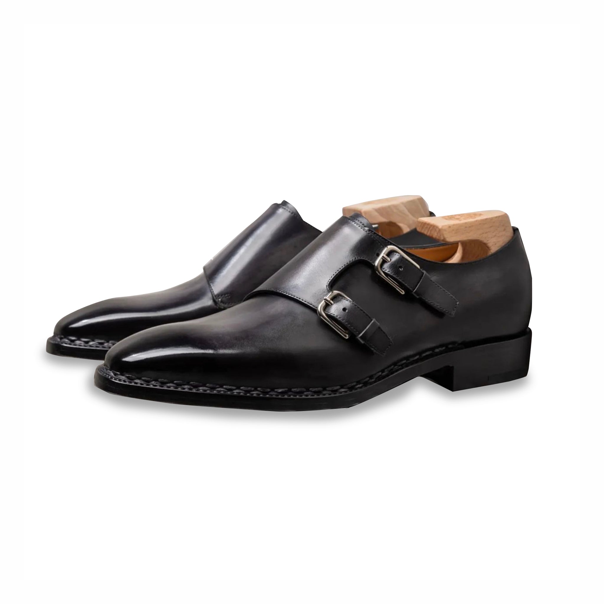 Classic Double Monkstrap Men's Shoes