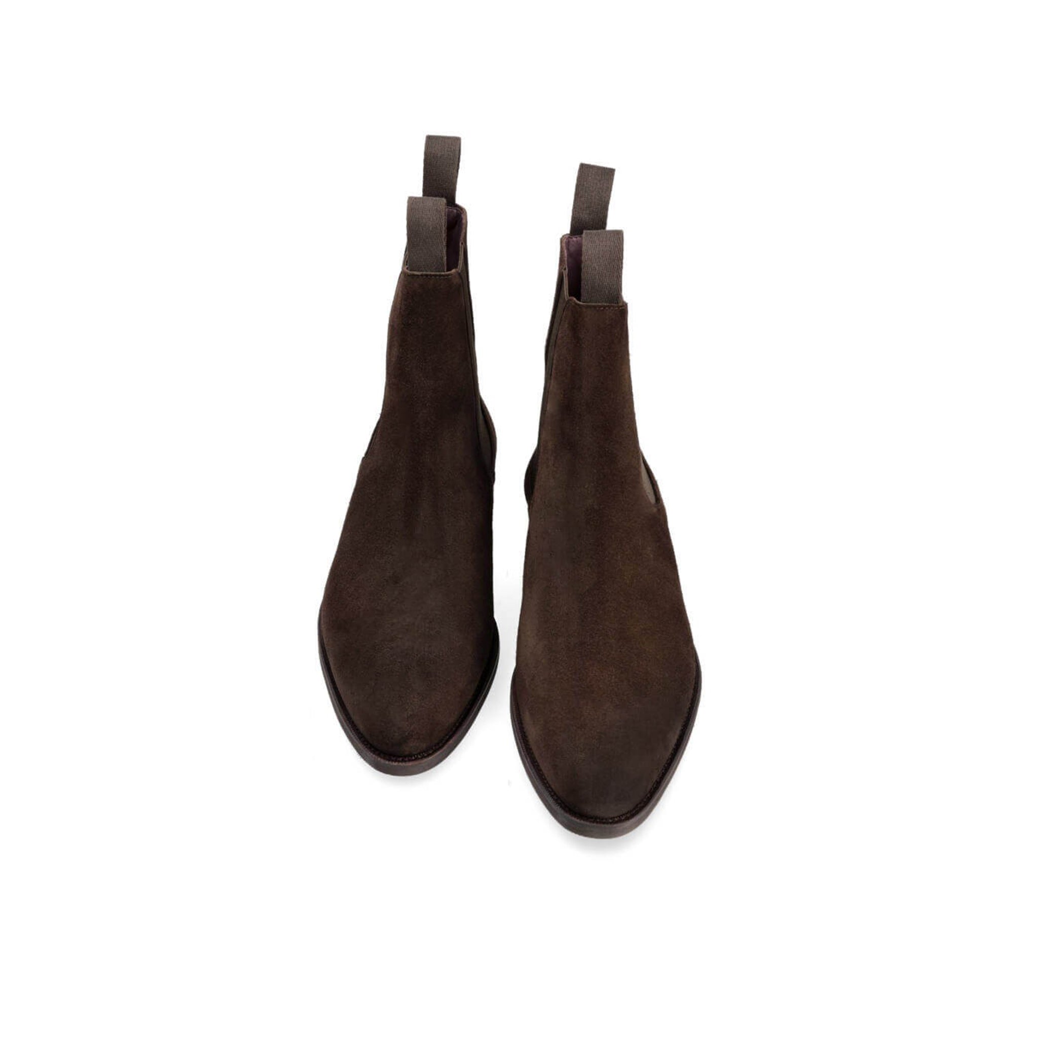 Cocoa Brown Chelsea Men's Leather Boots