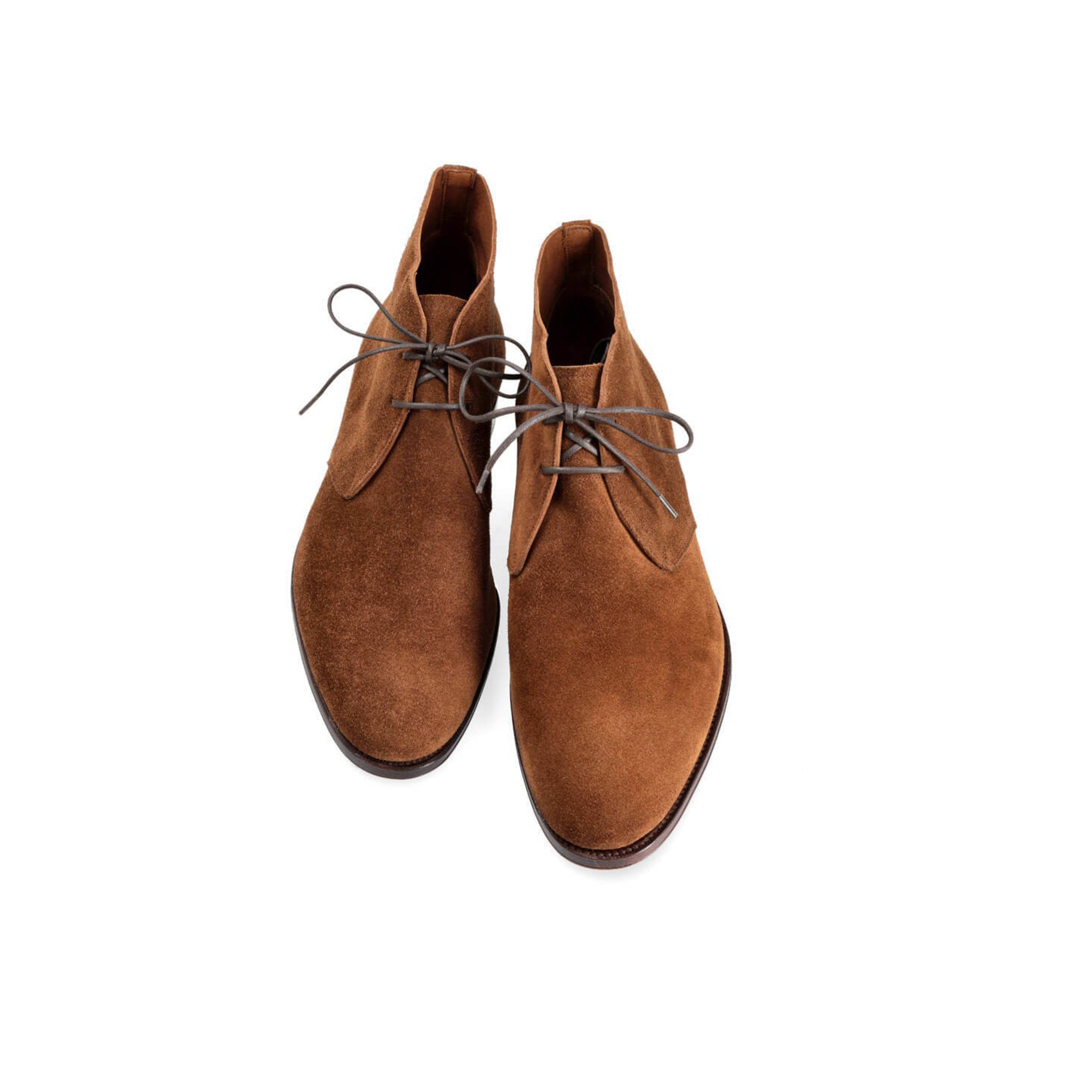 Mocha Chukka Boots for Men's