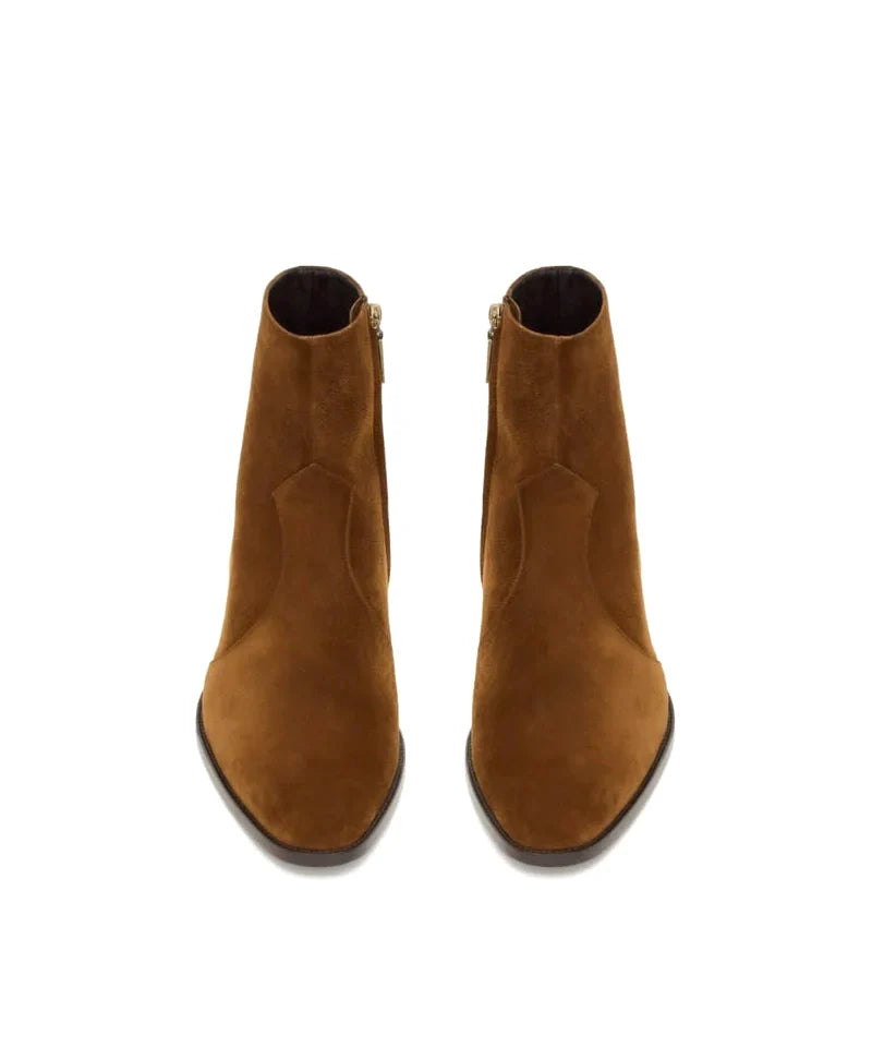 Suede Brown Leather Ludhovic Boots