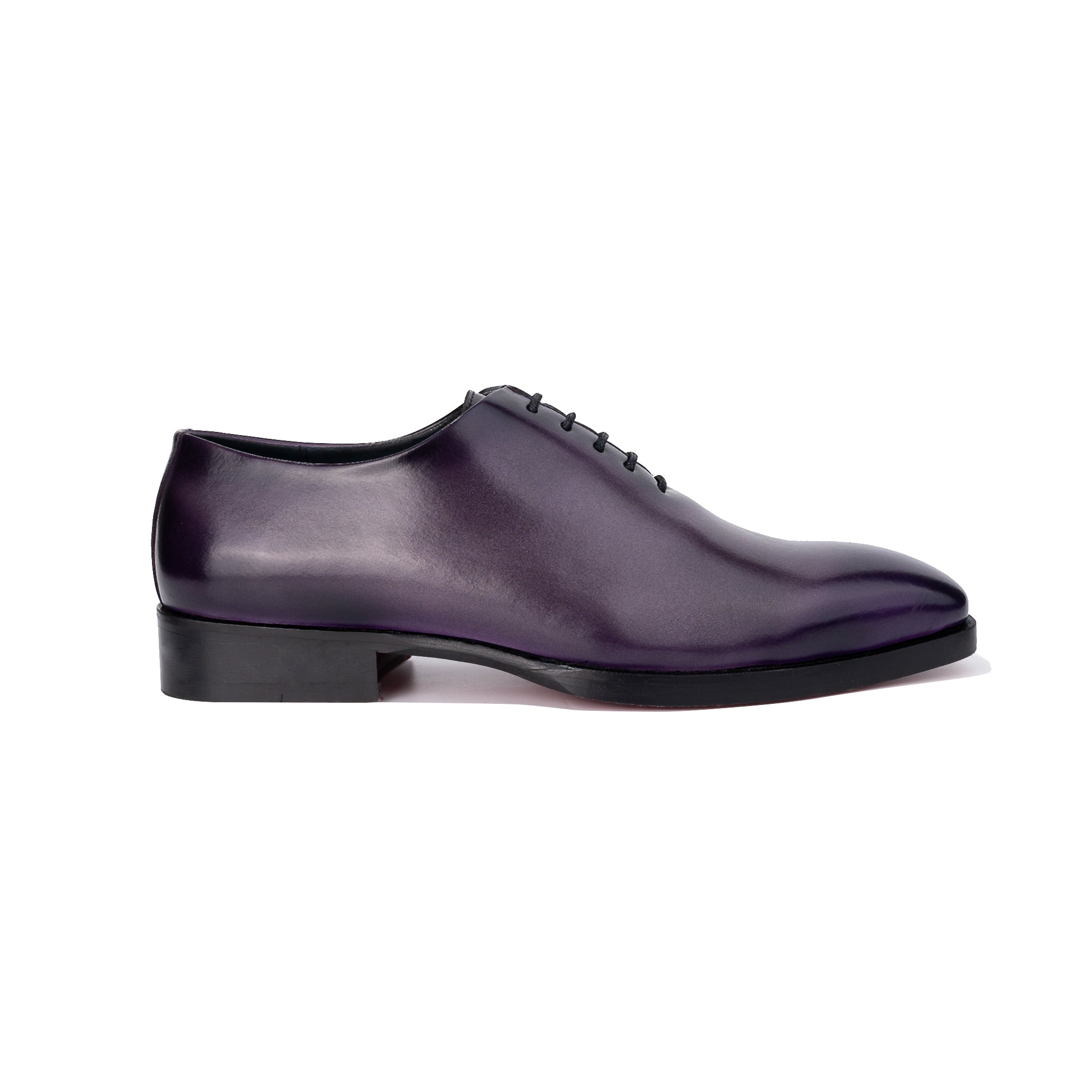 Caradonna Salvia Whole-Cut Oxford Shoes
