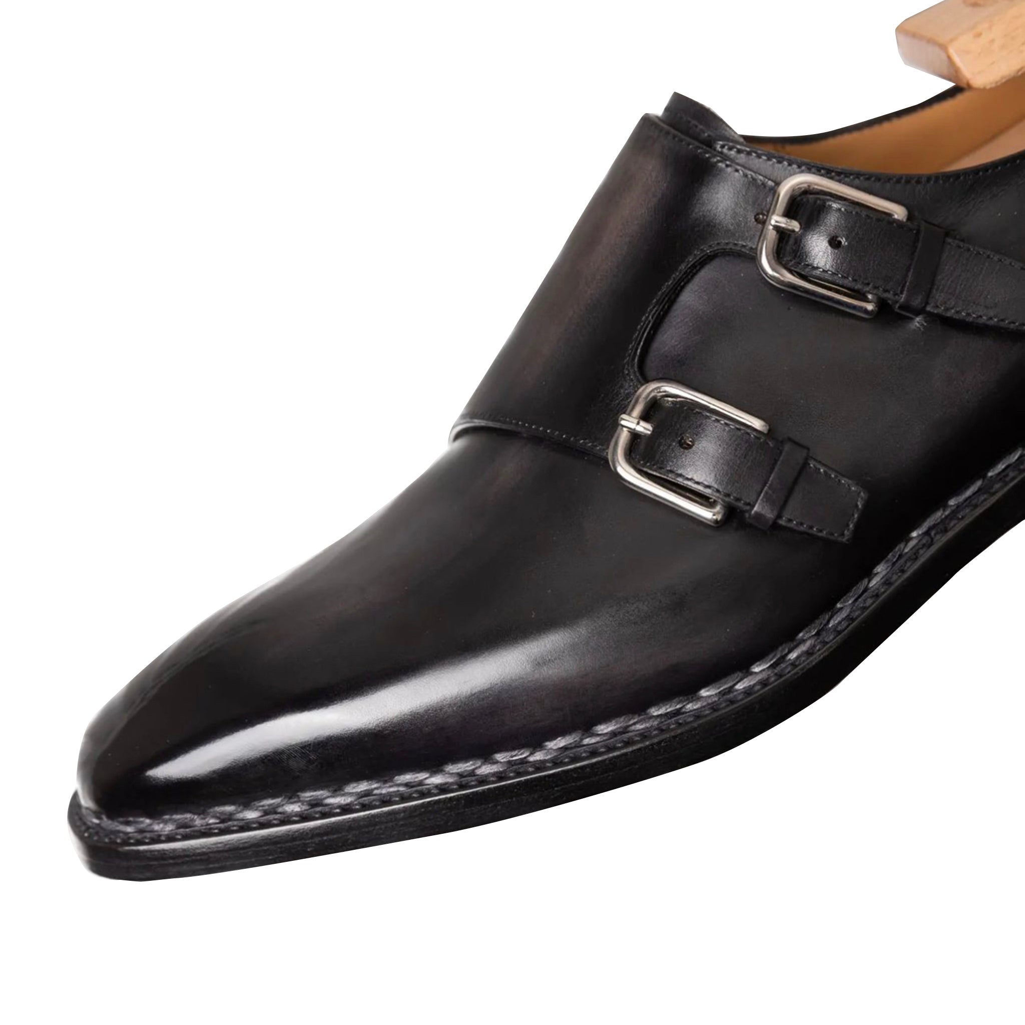 Classic Double Monkstrap Men's Shoes