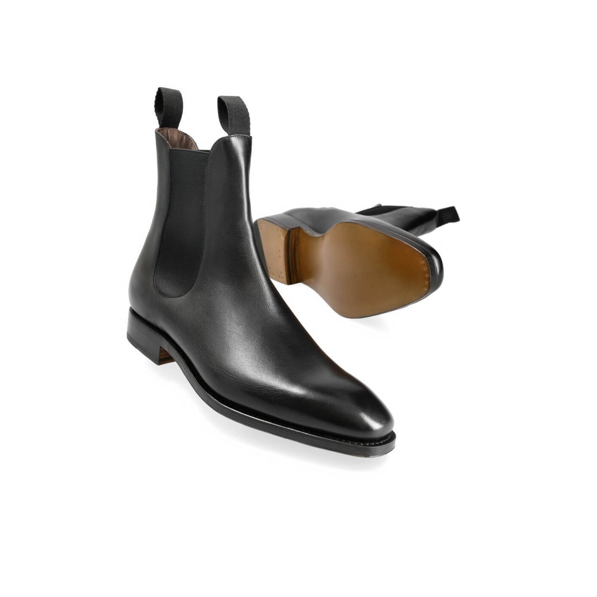 Midnight Chelsea Double Strip Boots