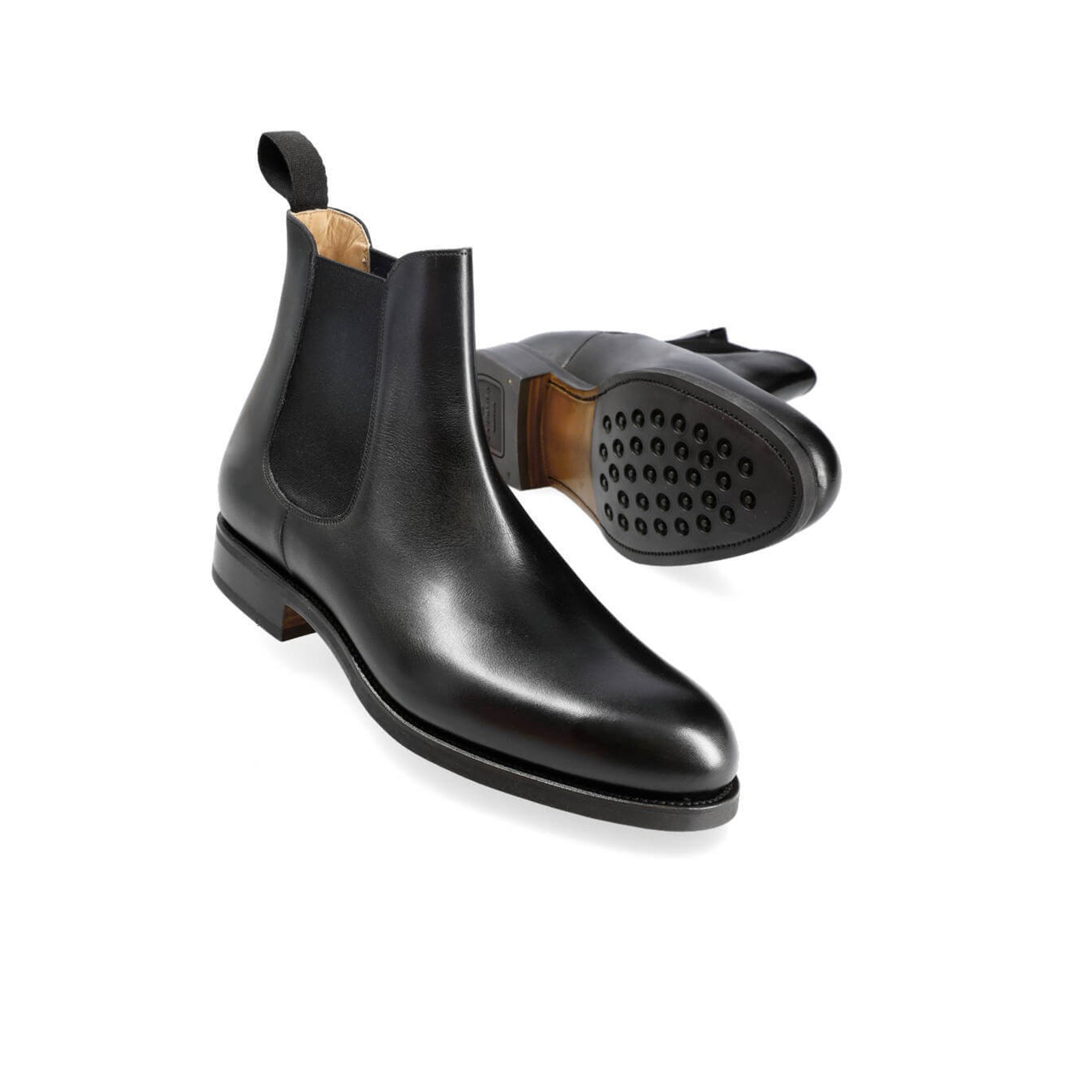 Midnight Chelsea High Ankle Boots