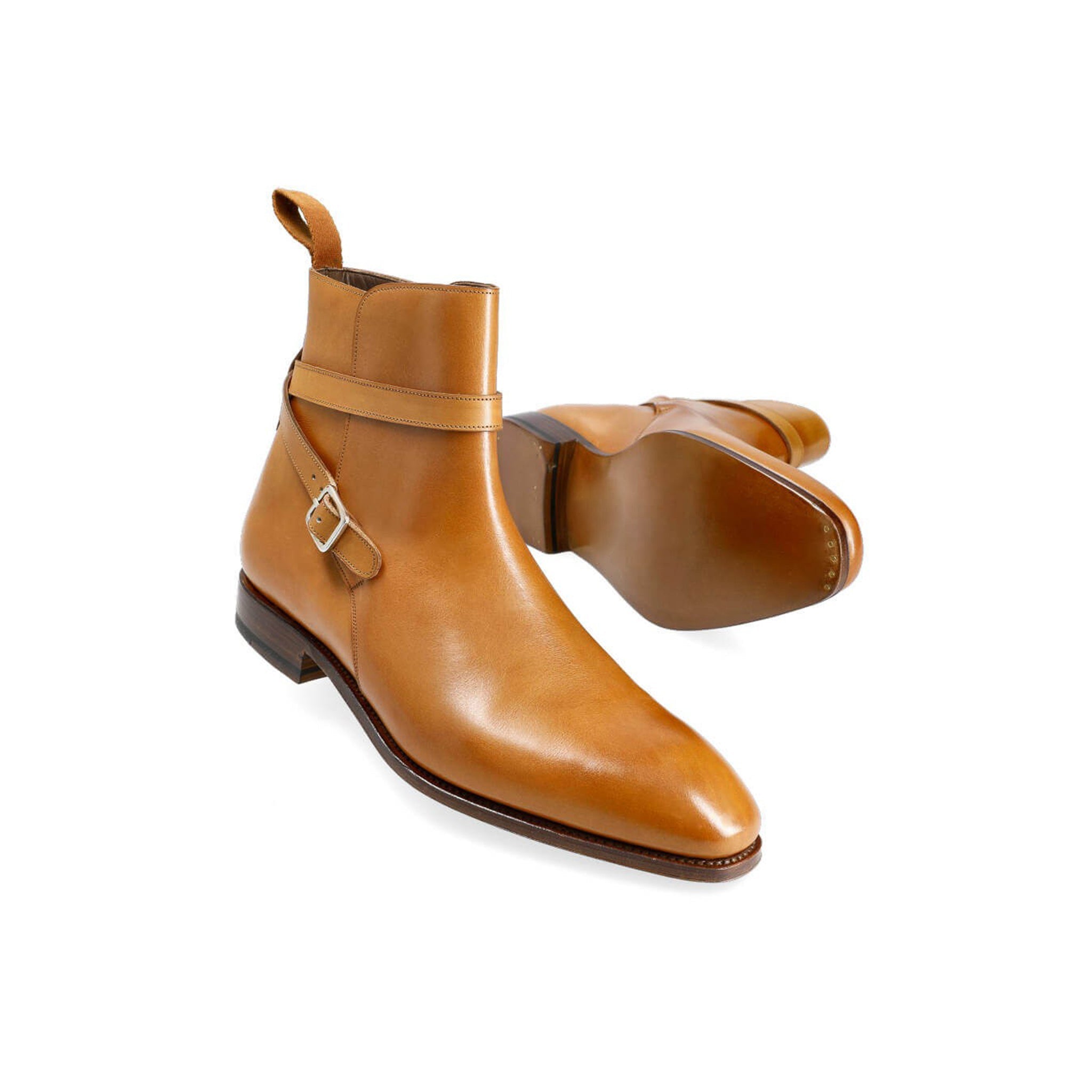 Tan Jodhpur High Ankle Men's Boots
