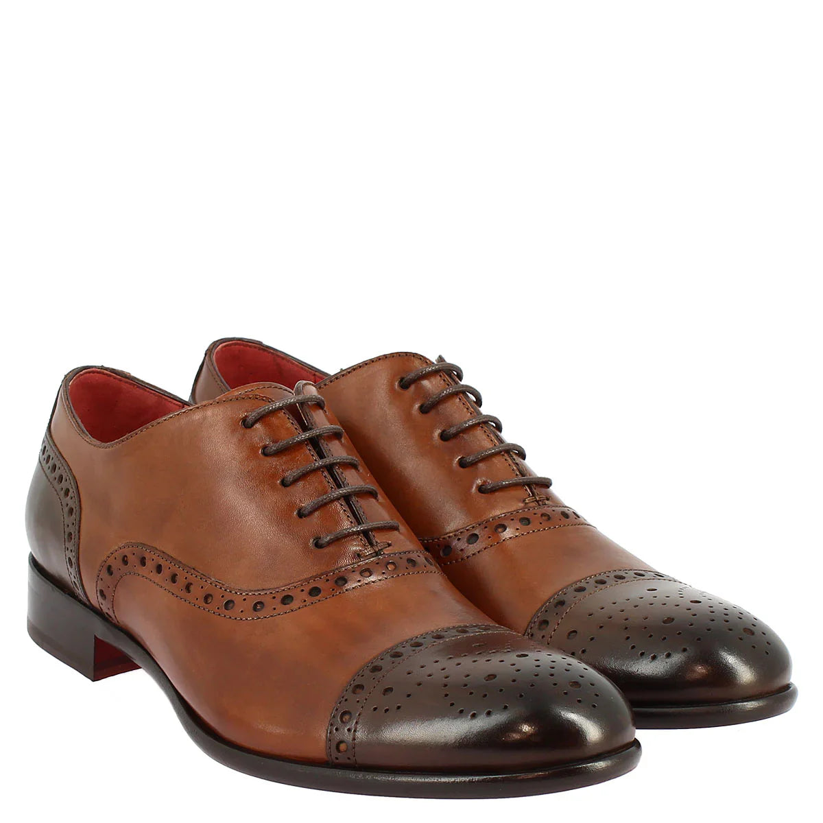 Dark Brown Brogues Shoes