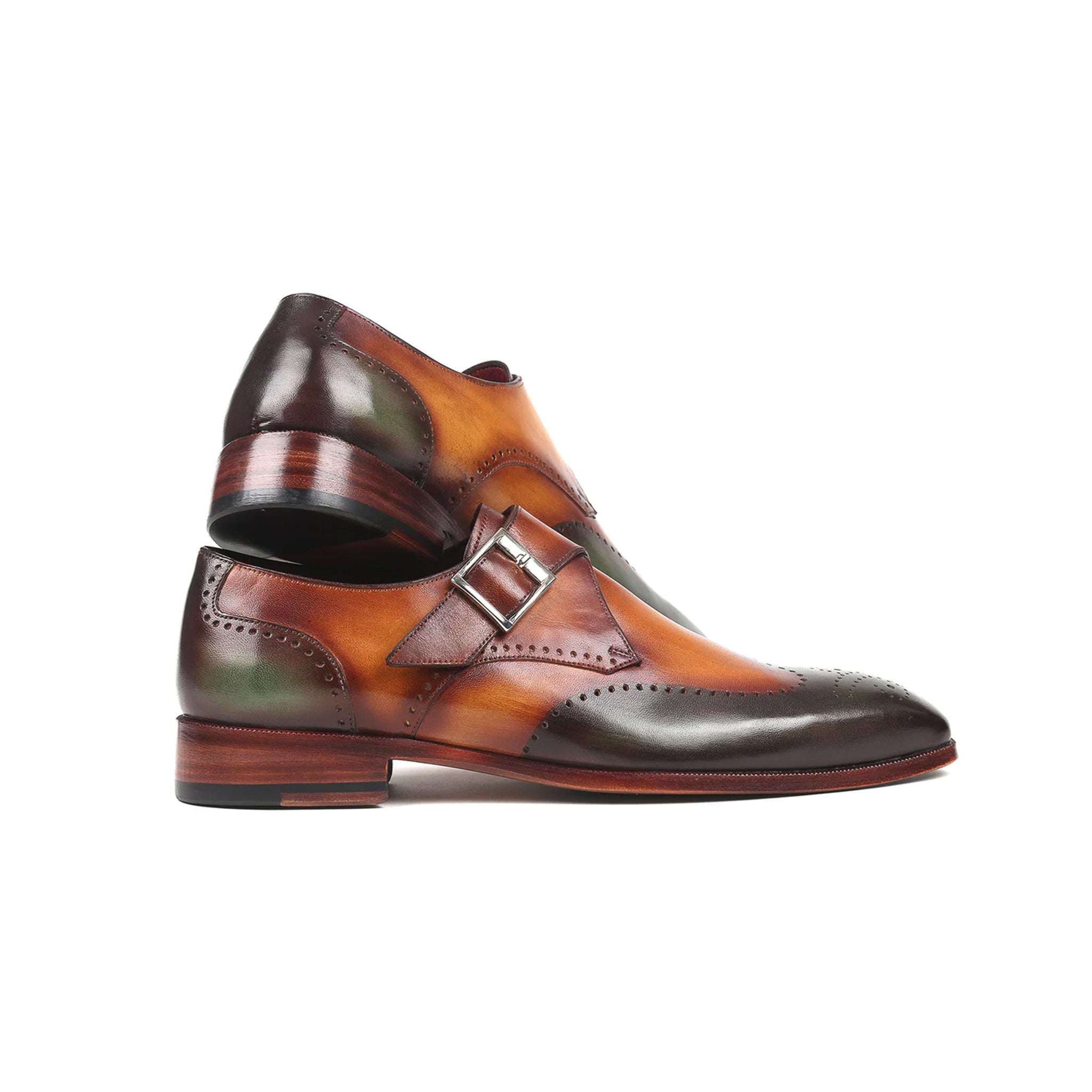 Sanguine Single Monkstrap Tan Shoes