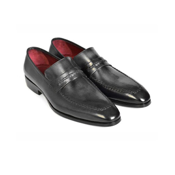 Slip-on Shoes Black Leather