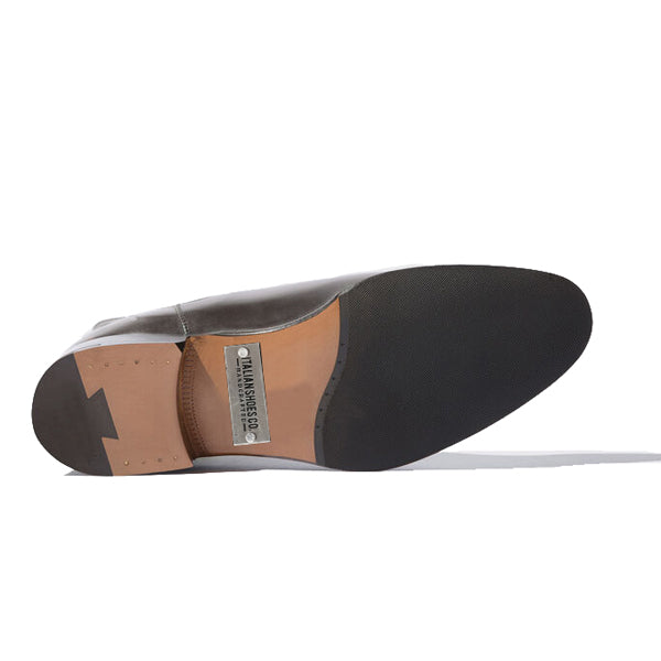 Classic Chelsea Round Toe Dark Brown Boots