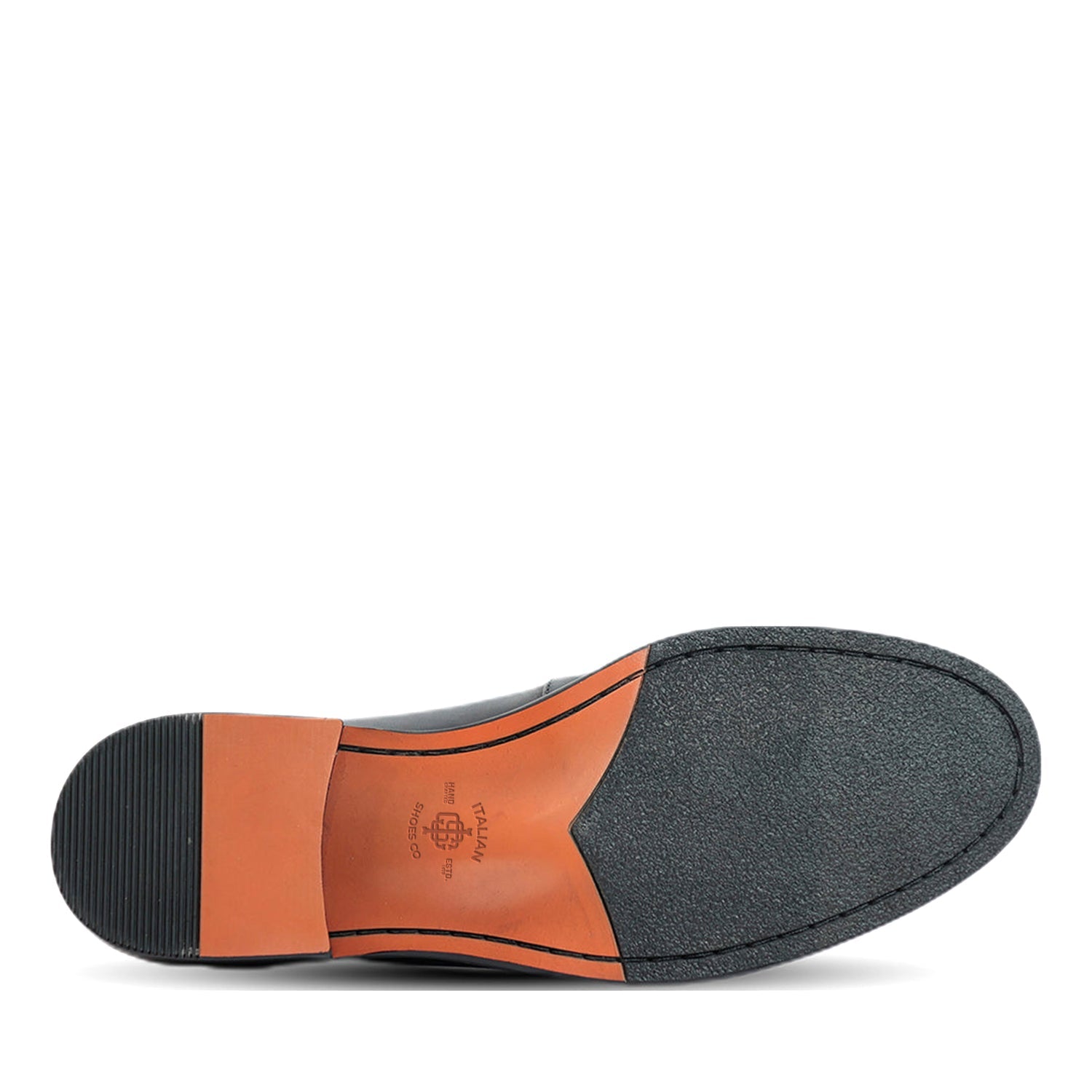 Black Leather Penny Loafers