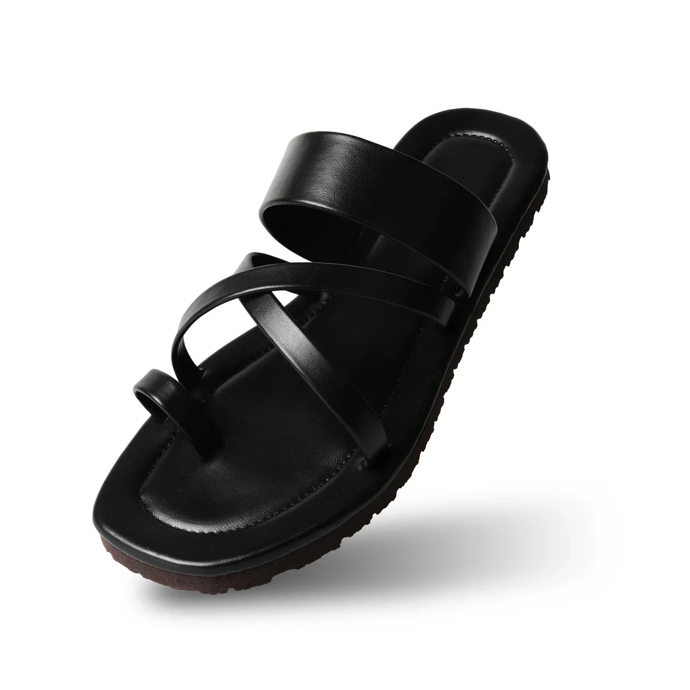 Strappy Sandals - Vintage Black