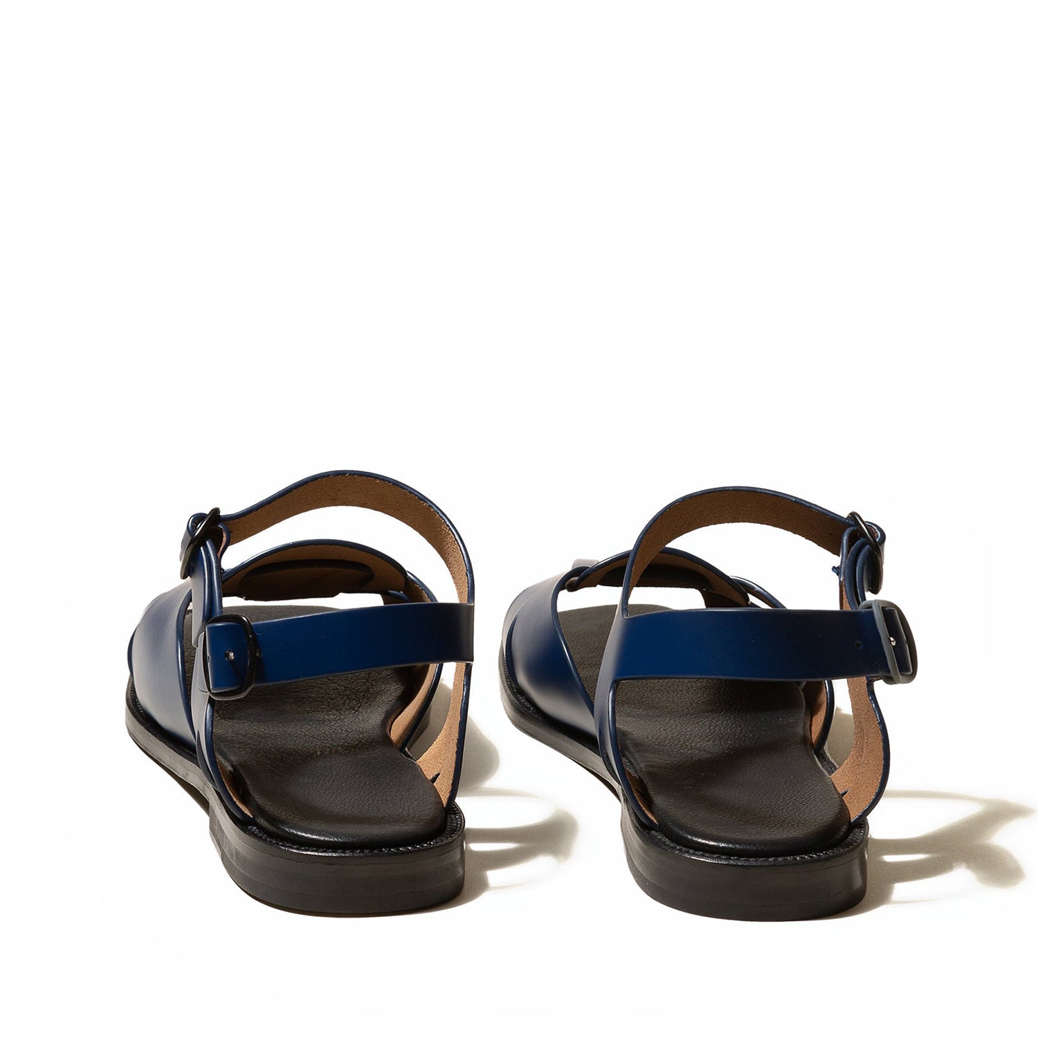 Men's Square-Toe Brown Fisherman Sandal